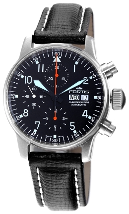 Fortis Mens 597.11.11.L01 Flieger Automatic Chronograph